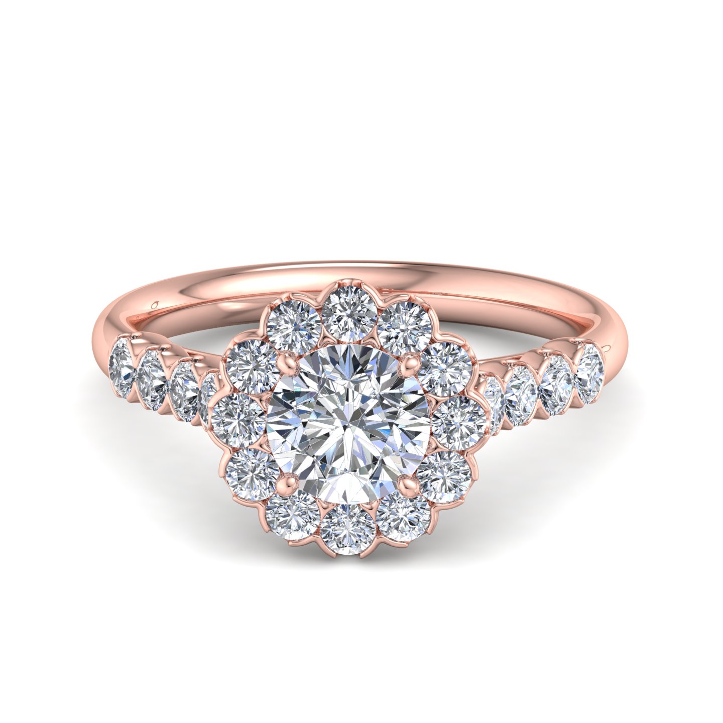 Juliet Halo Engagement Ring